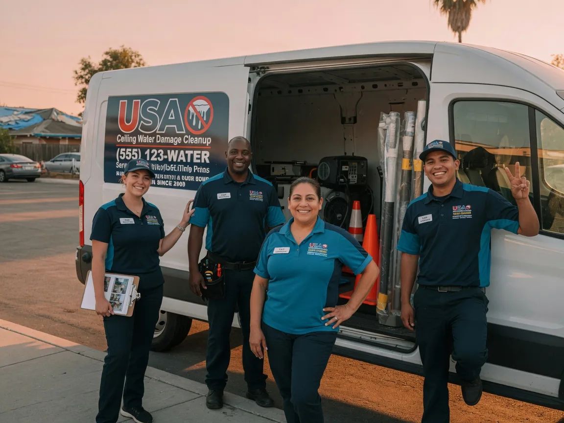 Ceiling Water Damage Restoration company in Powderville, MT